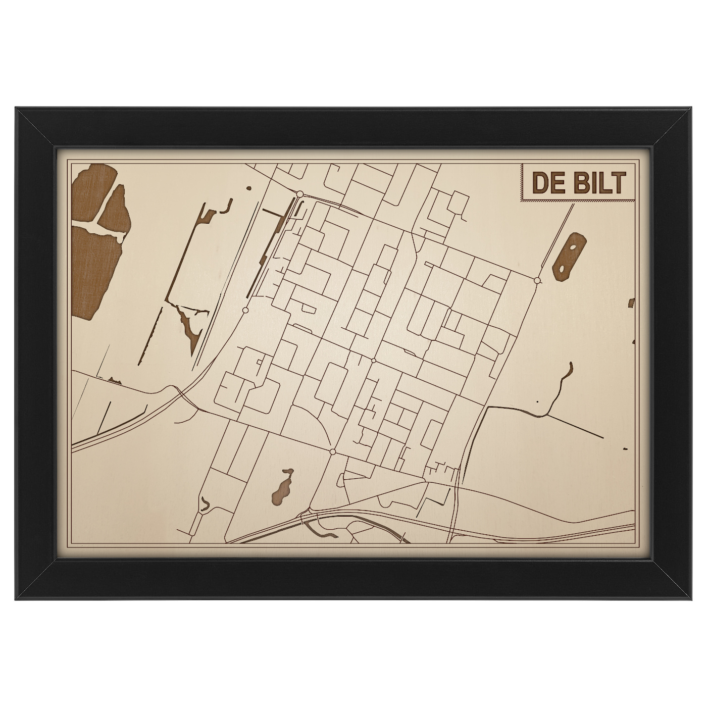 Kaart van De Bilt foto 0
