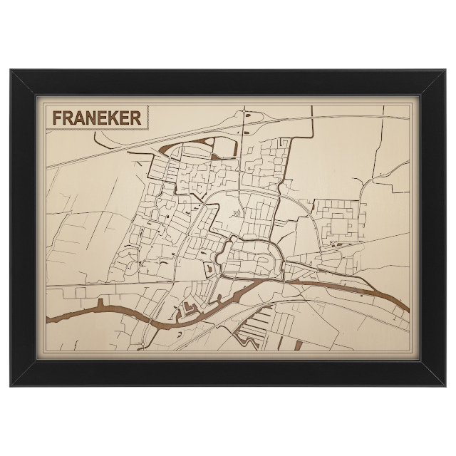 Kaart van Franeker foto 0 knop