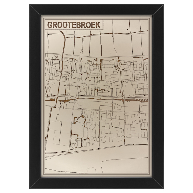Kaart van Grootebroek foto 0 knop