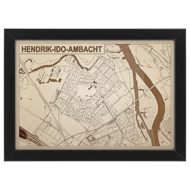 Kaart van Hendrik-Ido-Ambacht foto 0 knop