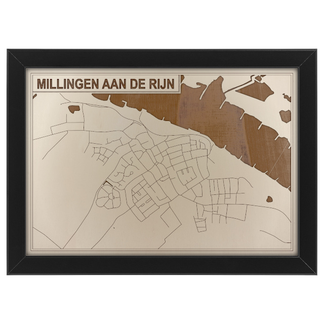 Kaart van Millingen aan de Rijn foto 0 knop