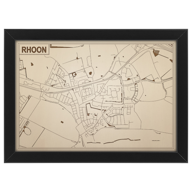 Kaart van Rhoon foto 0 knop