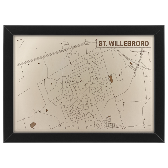 Kaart van St. Willebrord foto 0 knop