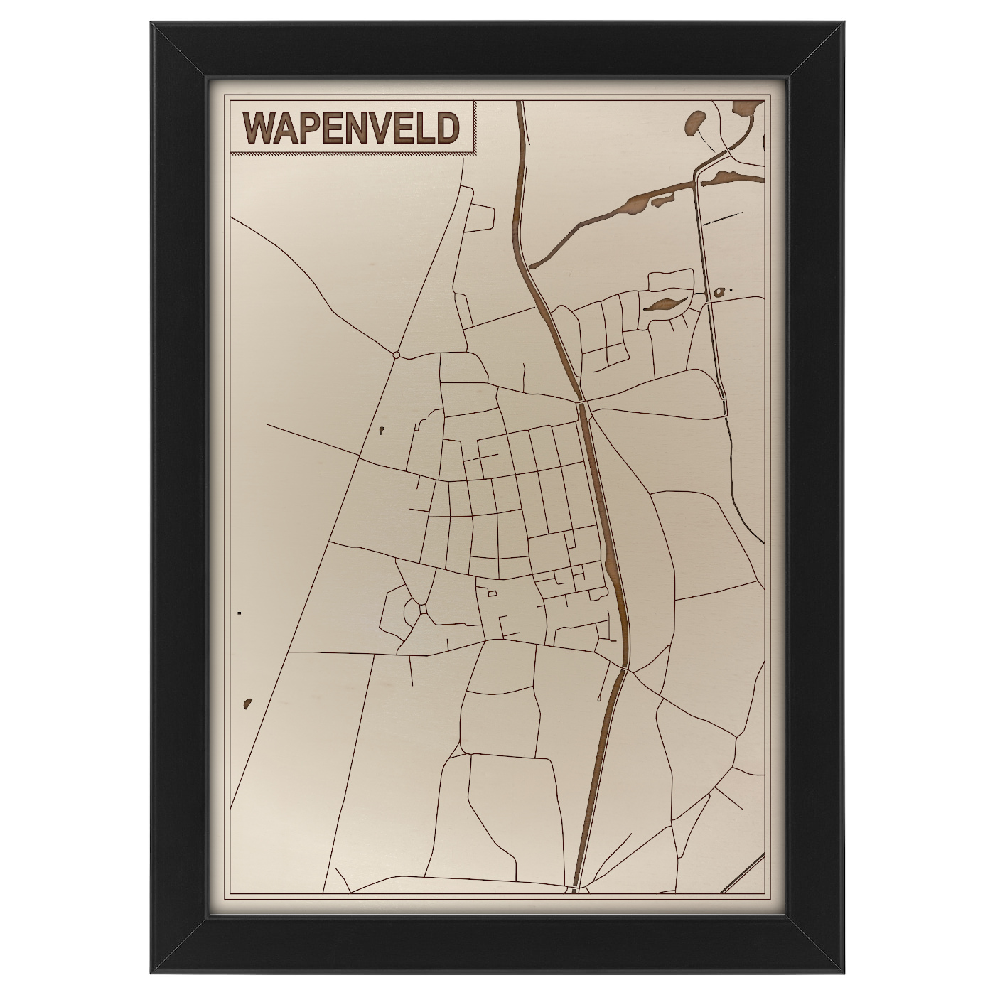 Kaart van Wapenveld foto 0