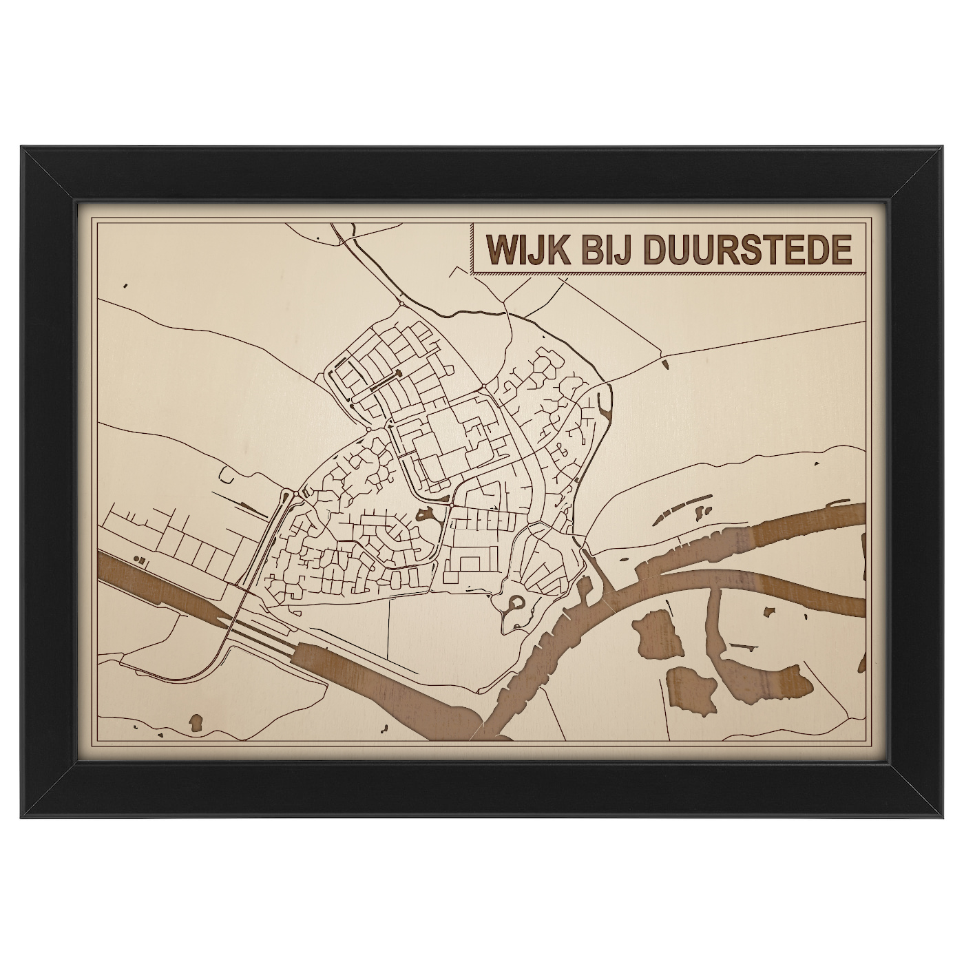 Kaart van Wijk bij Duurstede foto 0