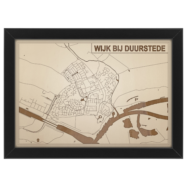 Kaart van Wijk bij Duurstede foto 0 knop