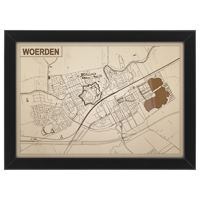 Kaart van Woerden foto 0 knop