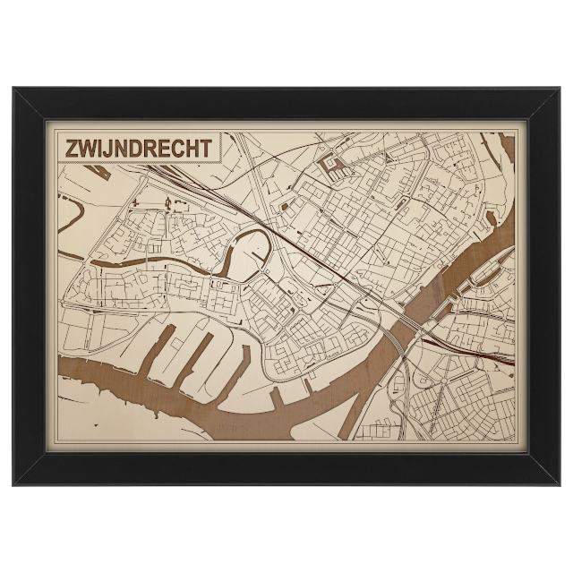 Kaart van Zwijndrecht foto 0 knop